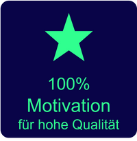Birdt 100 Prozent Motivation für hohe Qualität